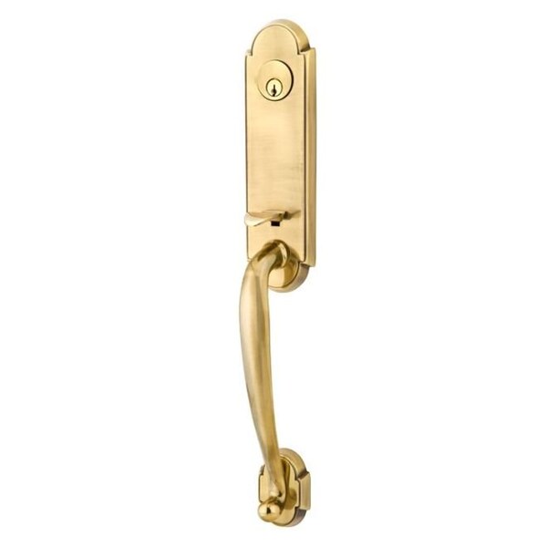 Emtek French Antique Brass Handleset F203343RLUS7LH234 F203343RLUS7LH234 - main